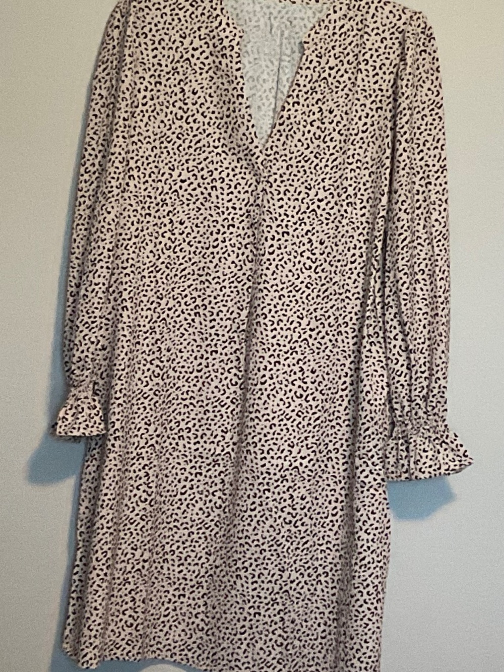 LEOPARD DRESS SIZE M/L